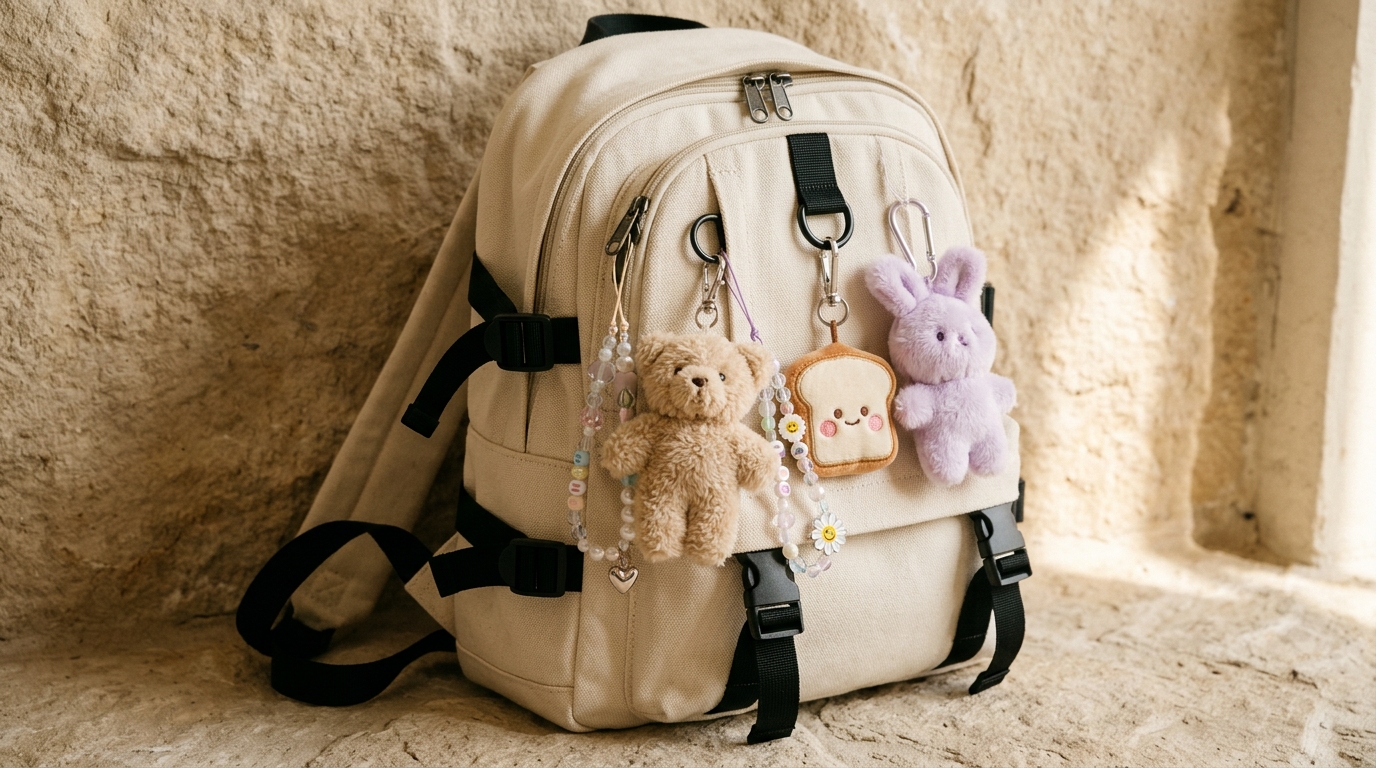 Seongsu-dong's Wall-to-Wall Plush Keyring Shops Are Taking Over Backpacks